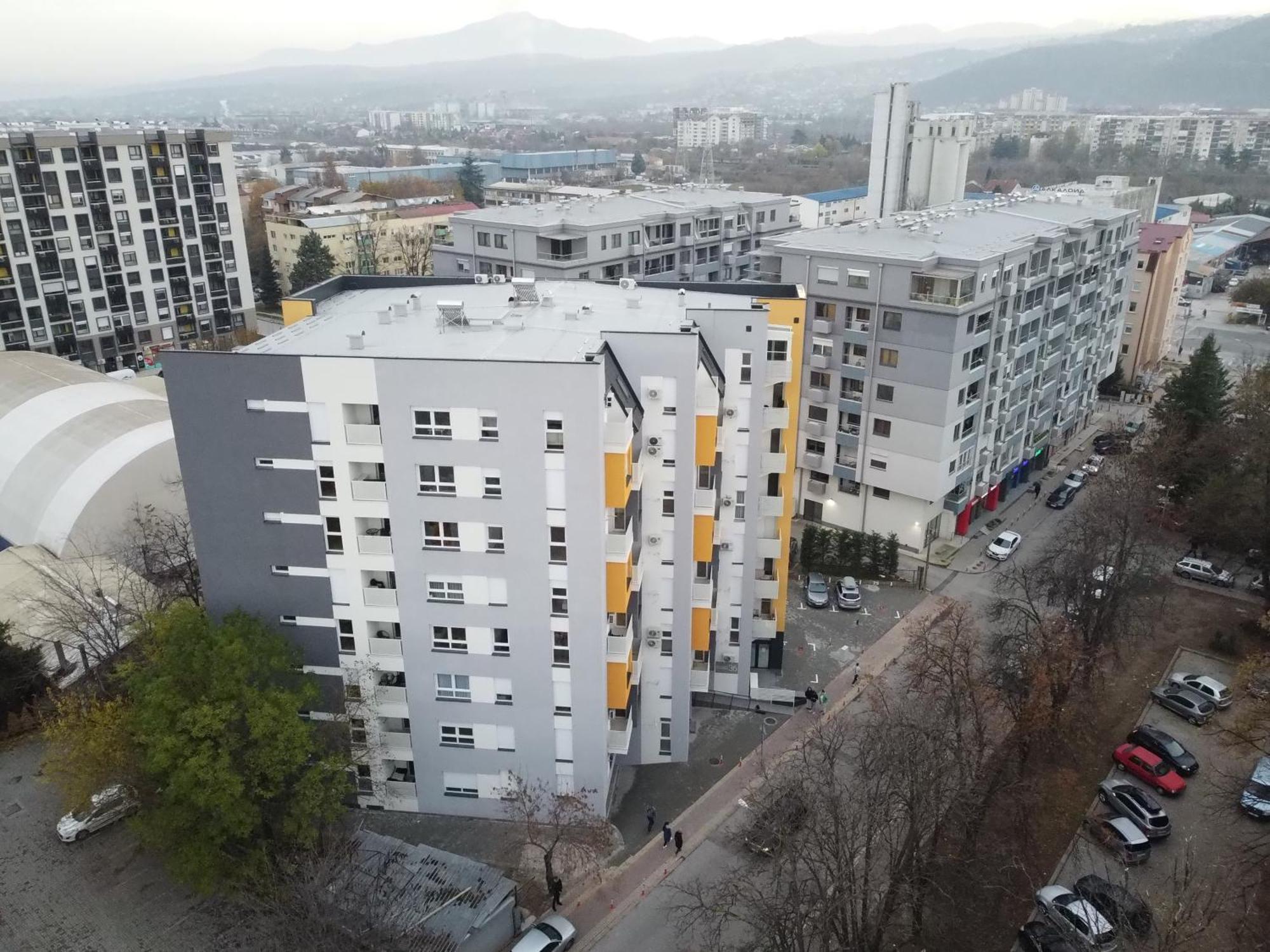 Green Apartment Скопие Екстериор снимка